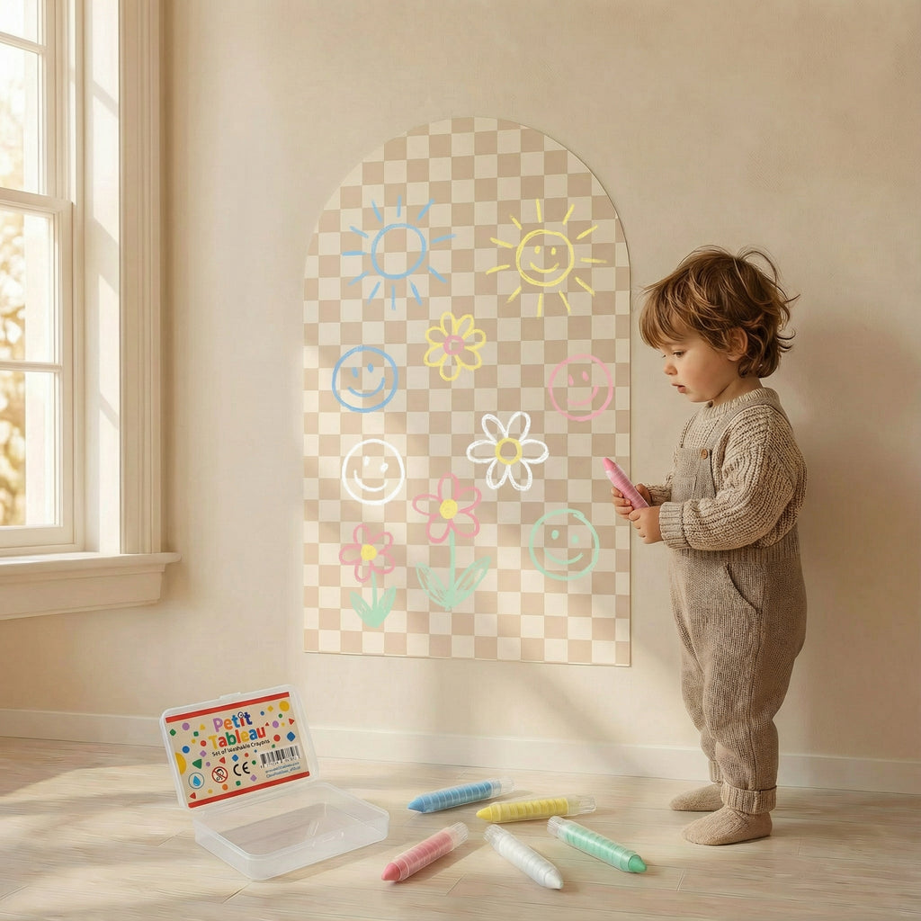 Spin-on, washable crayons (5 pcs.)