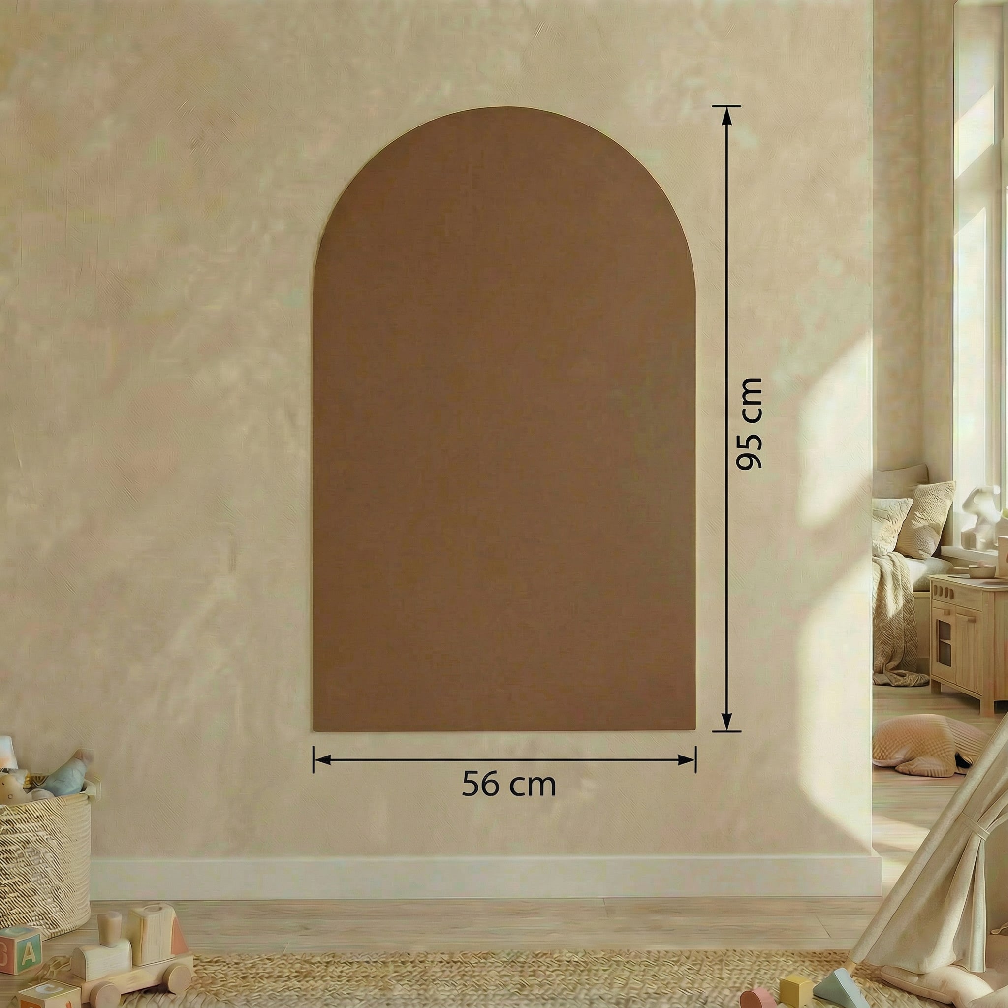 Magnetic board for children - Arche - Caramel