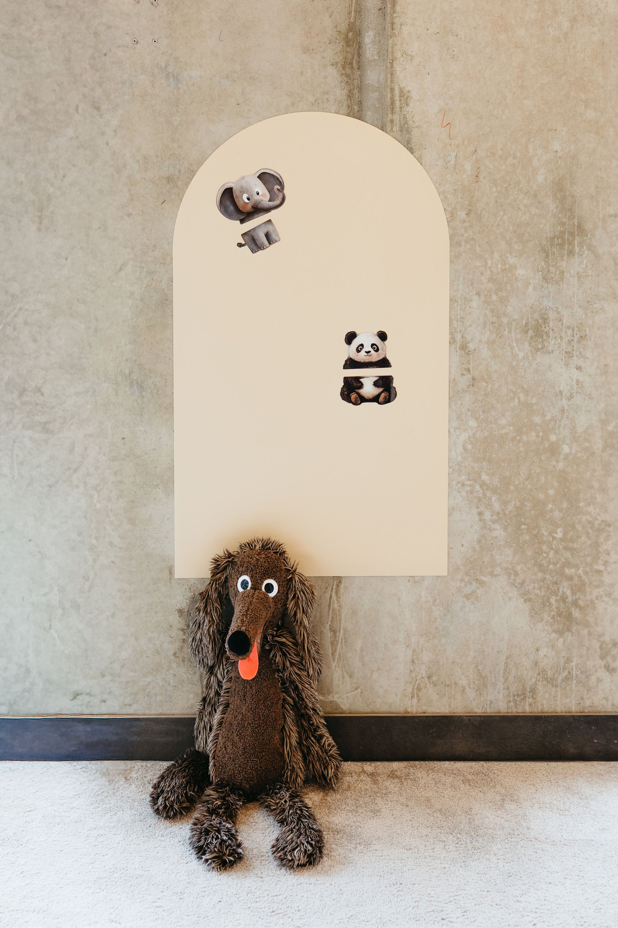 Magnetic board for children - Arche - Beige