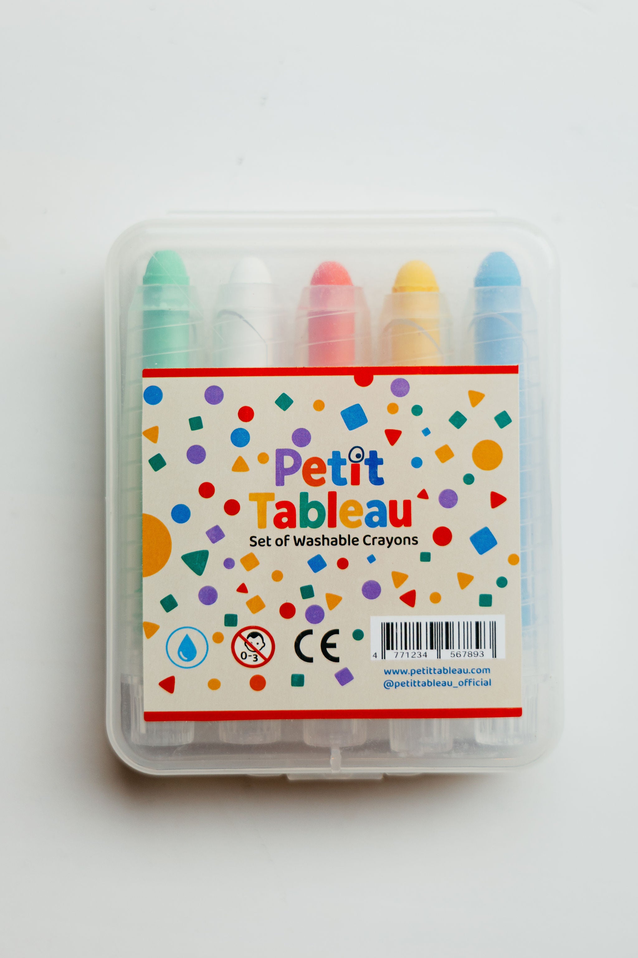 Washable crayons for kids, Spin-on (5 pcs.)