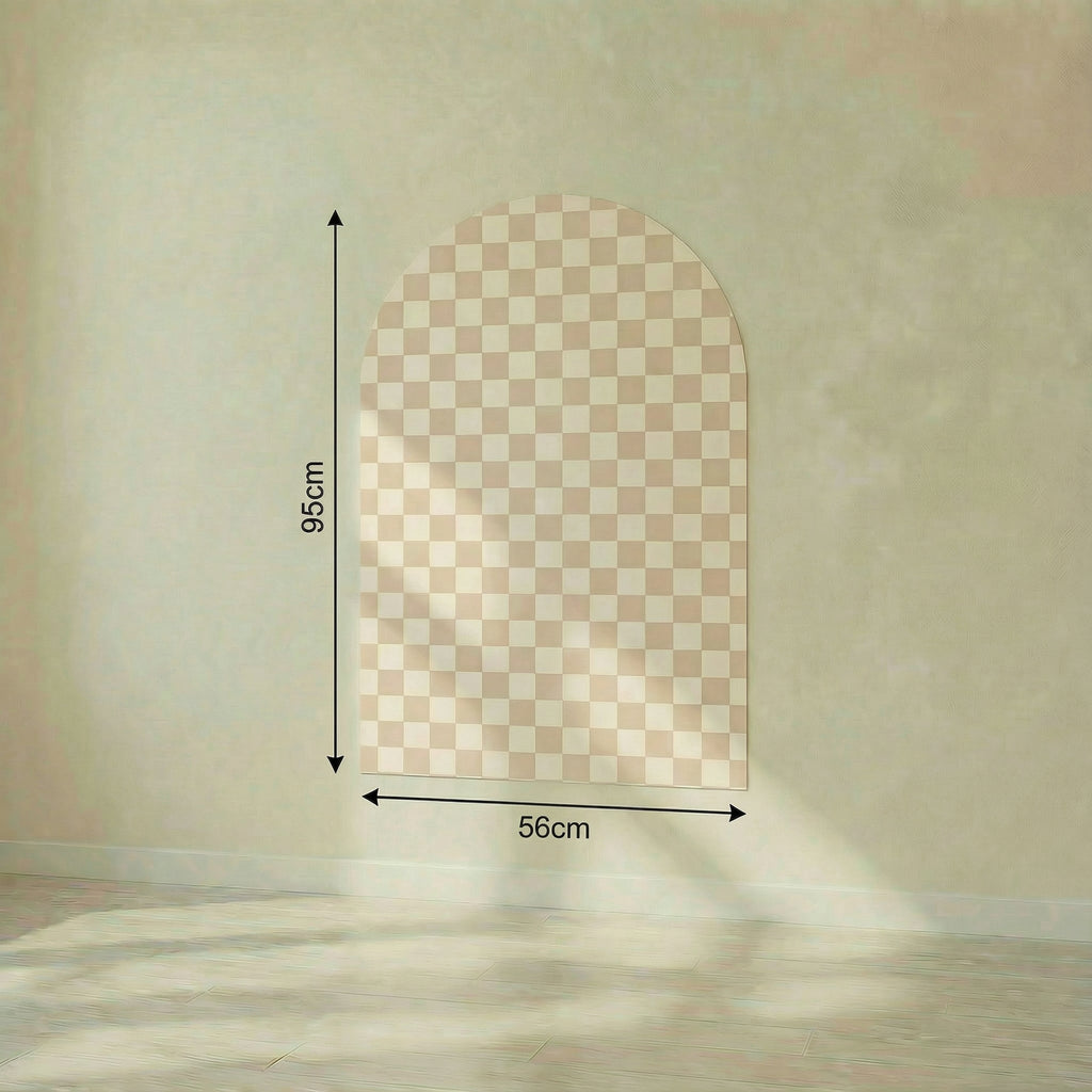 Magnetic board for children - Arche - Beige checkered