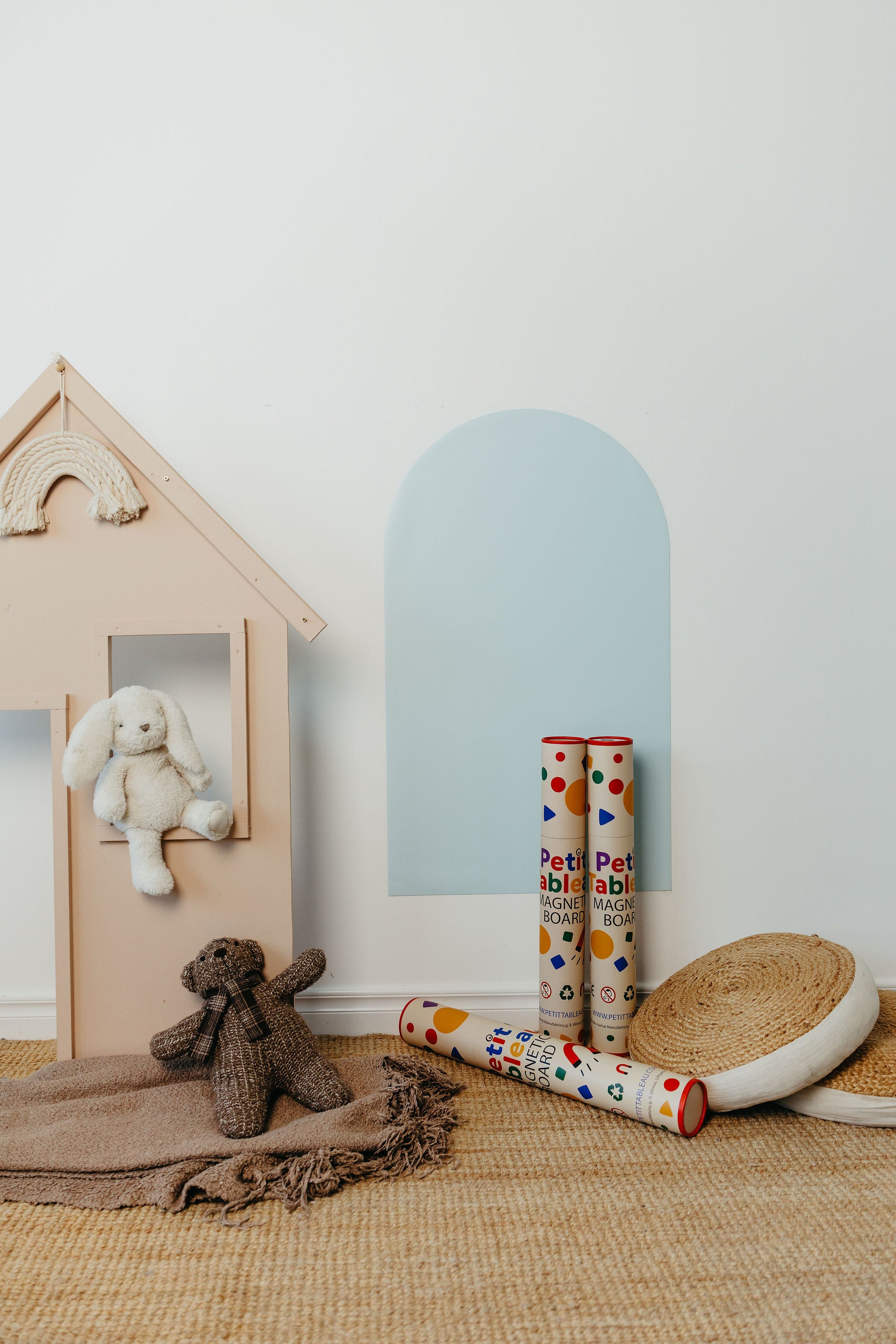 Magnetic board for children - Arche - Light Blue