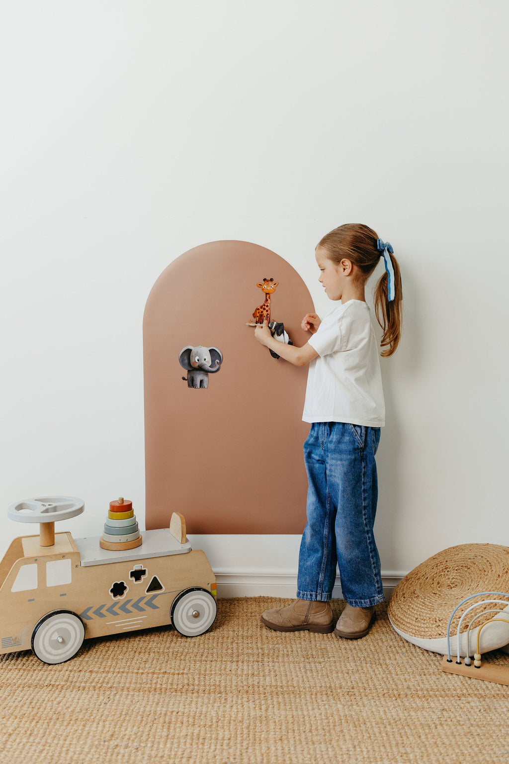 Magnetic board for children - Arche - Caramel