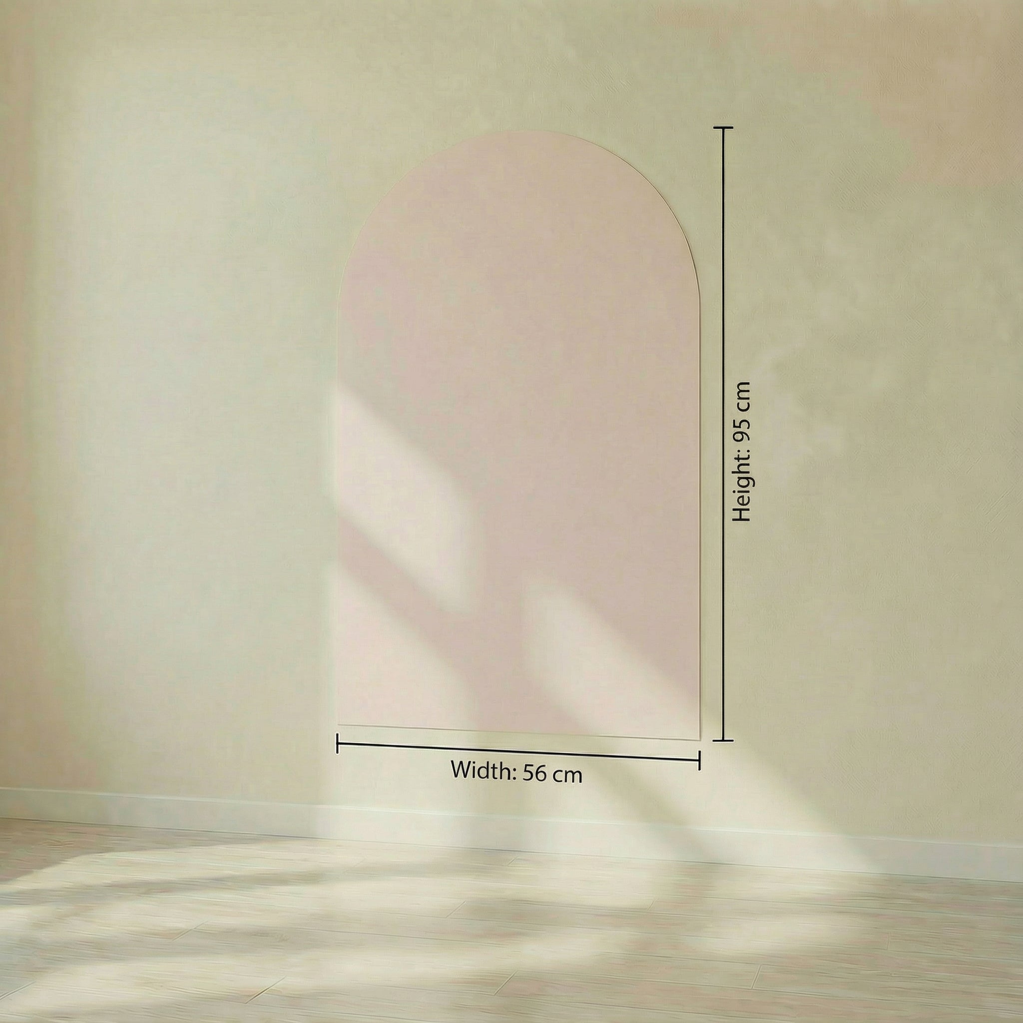 Magnetic board for children - Arche - Light pink