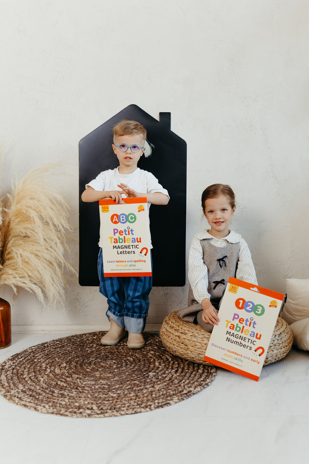 Petit Tableau - Magnetic board for children - House