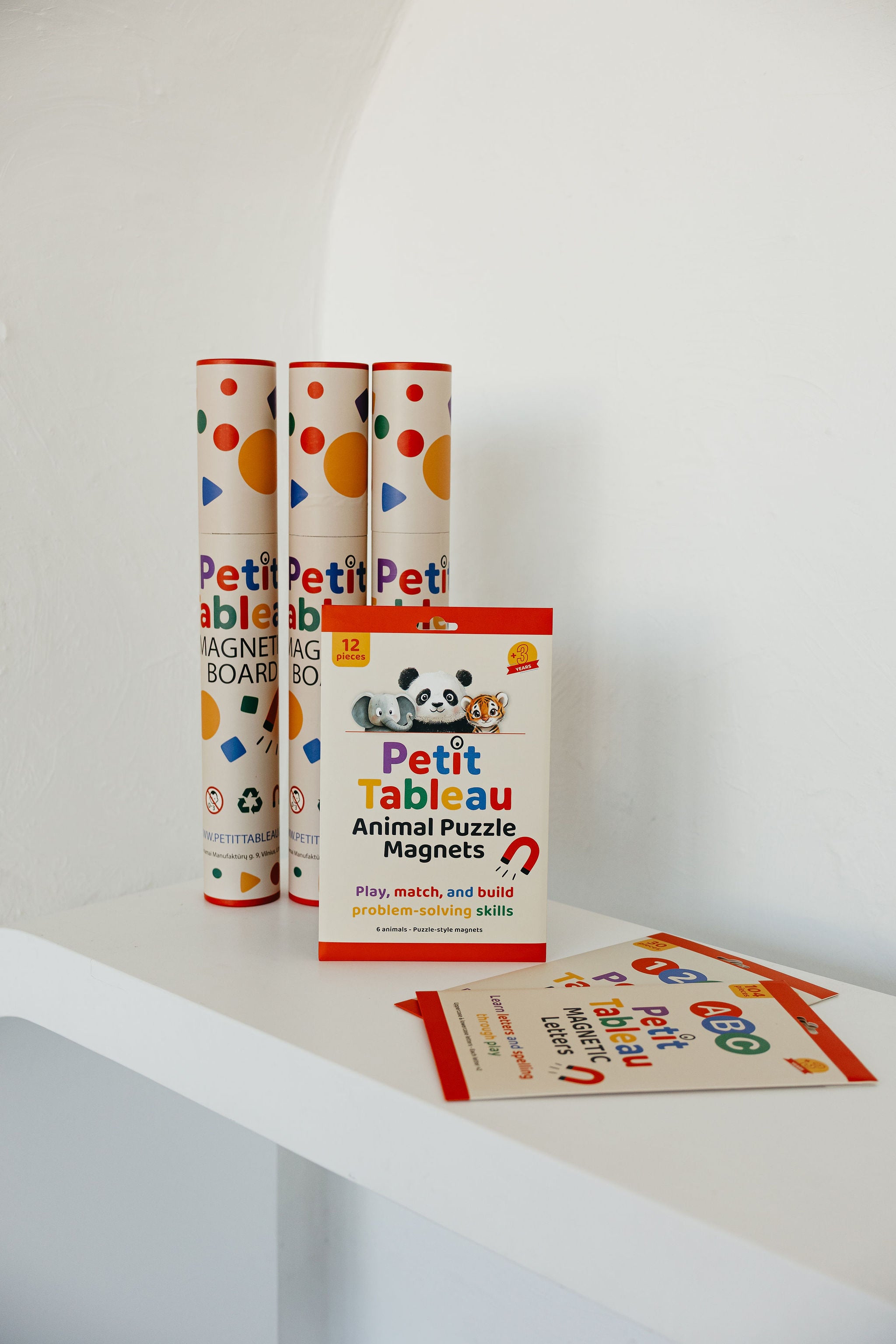 Petit Tableau - Magnet set for kids - Animal puzzle