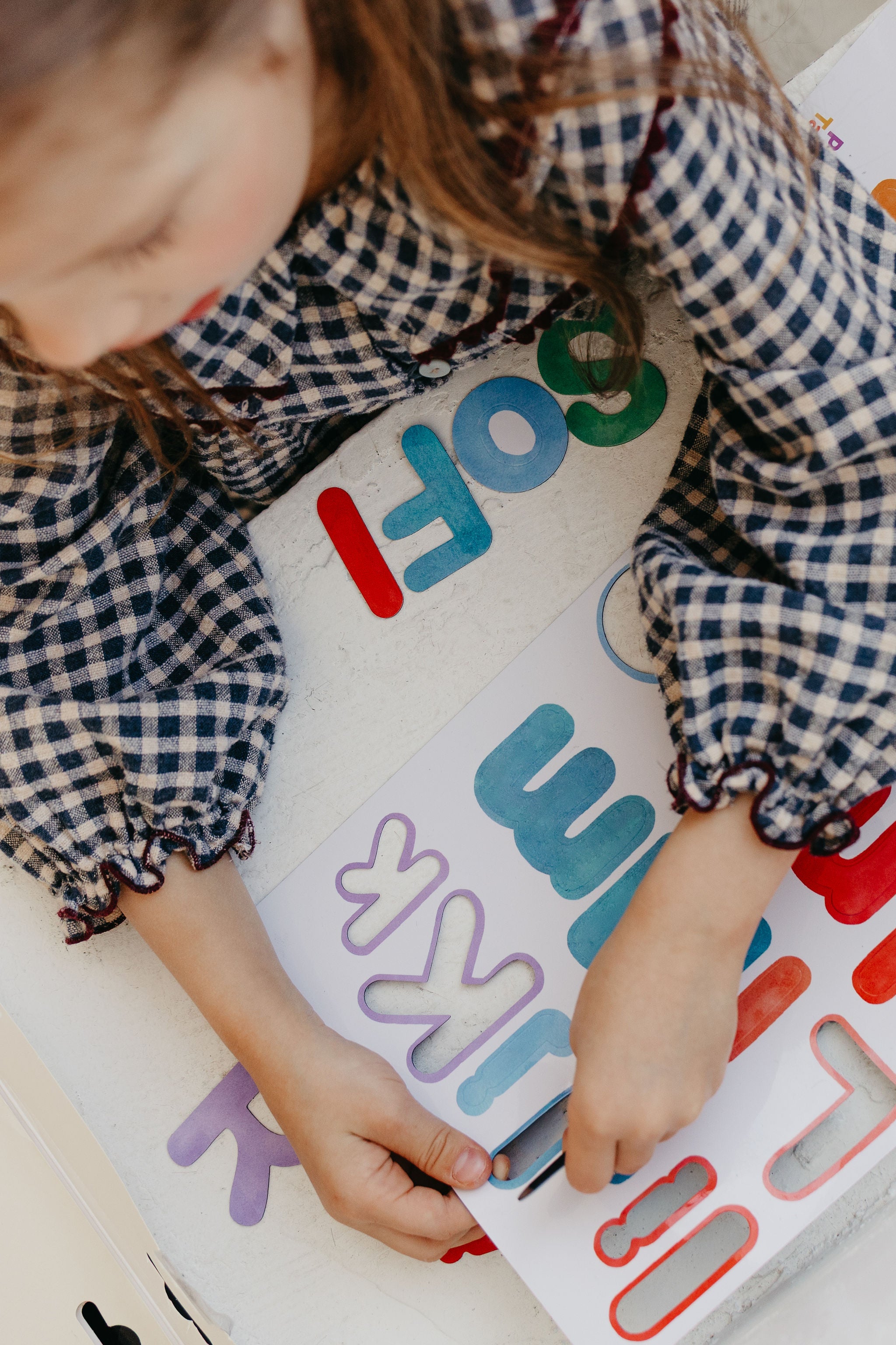 Petit Tableau - Magnet set for kids - Letters set