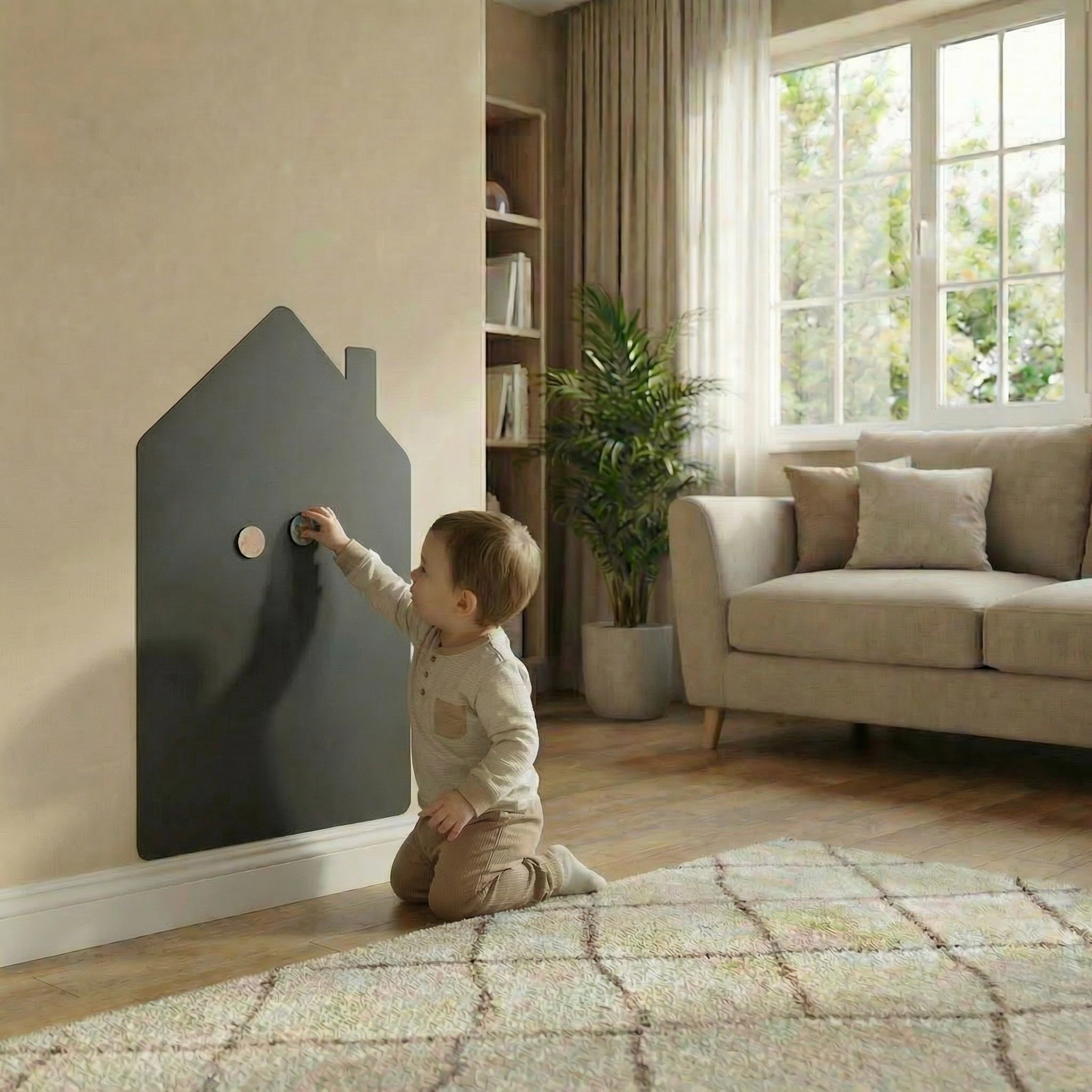 Petit Tableau - Magnetic board for children - House